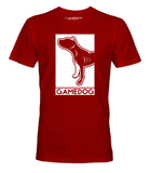 GAMEDOG™ Chinaman Portrait t-shirt in Red with white block