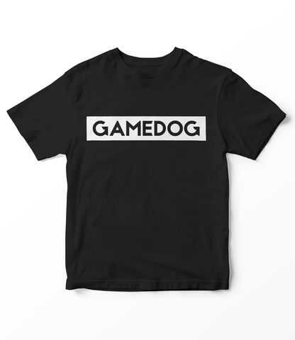 KIDS GAMEDOG™ Original T-Shirt - Black/White