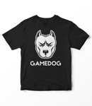 KIDS GAMEDOG™ Pitbull ICON T-Shirt - Black / White